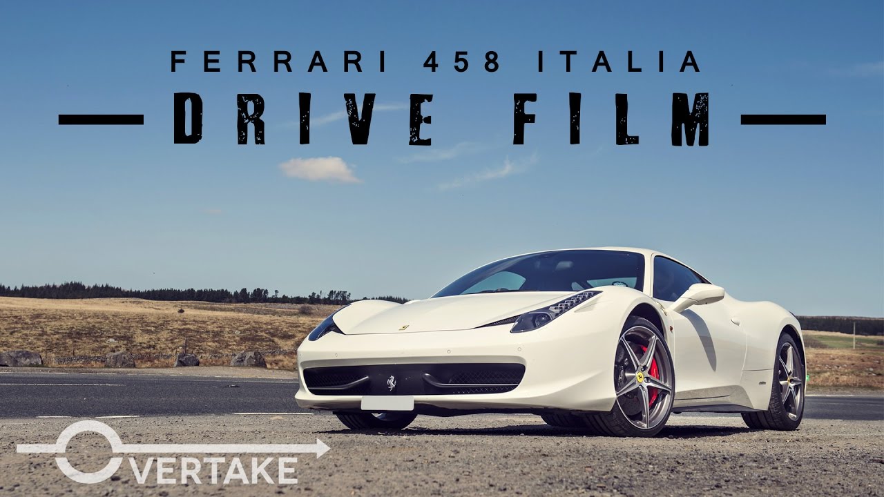 Ferrari 458 Italia Driven hard on mountain roads - Drive film by overtake