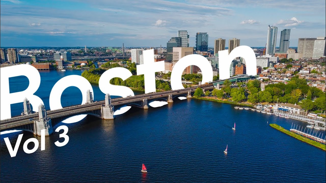 Boston 4k Drone Aerial View Vol. 3 | Photos by Vik 2022