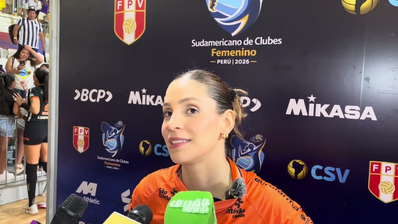 Camila Brait 🏐🇧🇷: “Perú es un país que respira voley..”