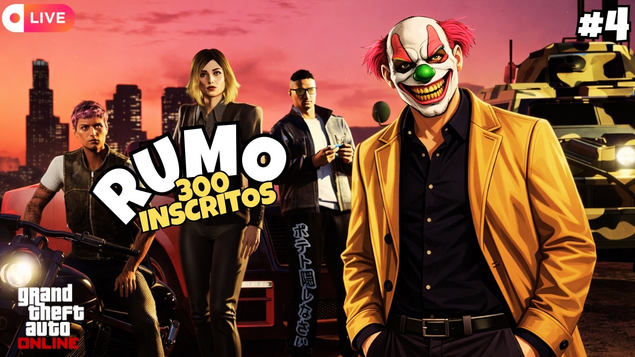 🔴AO VIVO: 🔥BORA, BORA, BORA🔥| GTA Online Enhanced PC