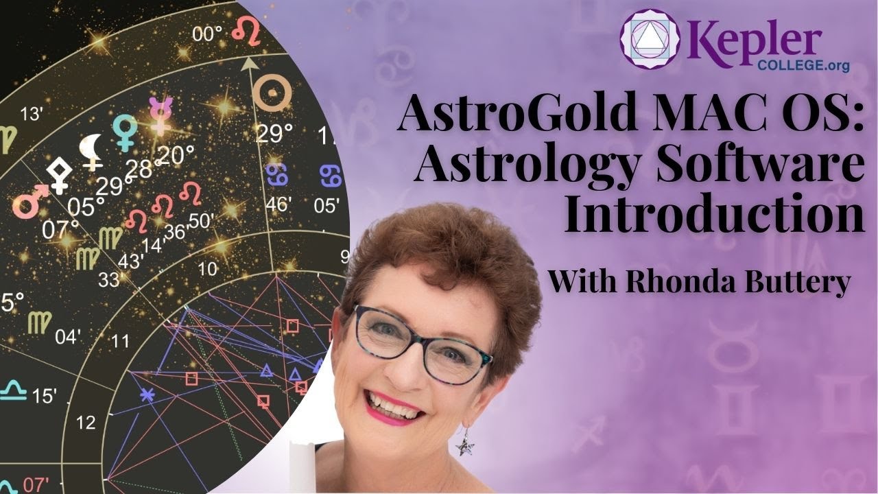AstroGold MAC OS: Astrology Software Introduction