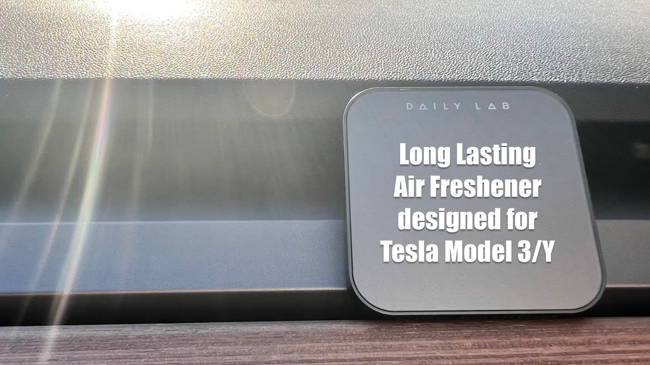 Tesla Model 3/Y Air Freshener by Daily Labs *Long Lasting*