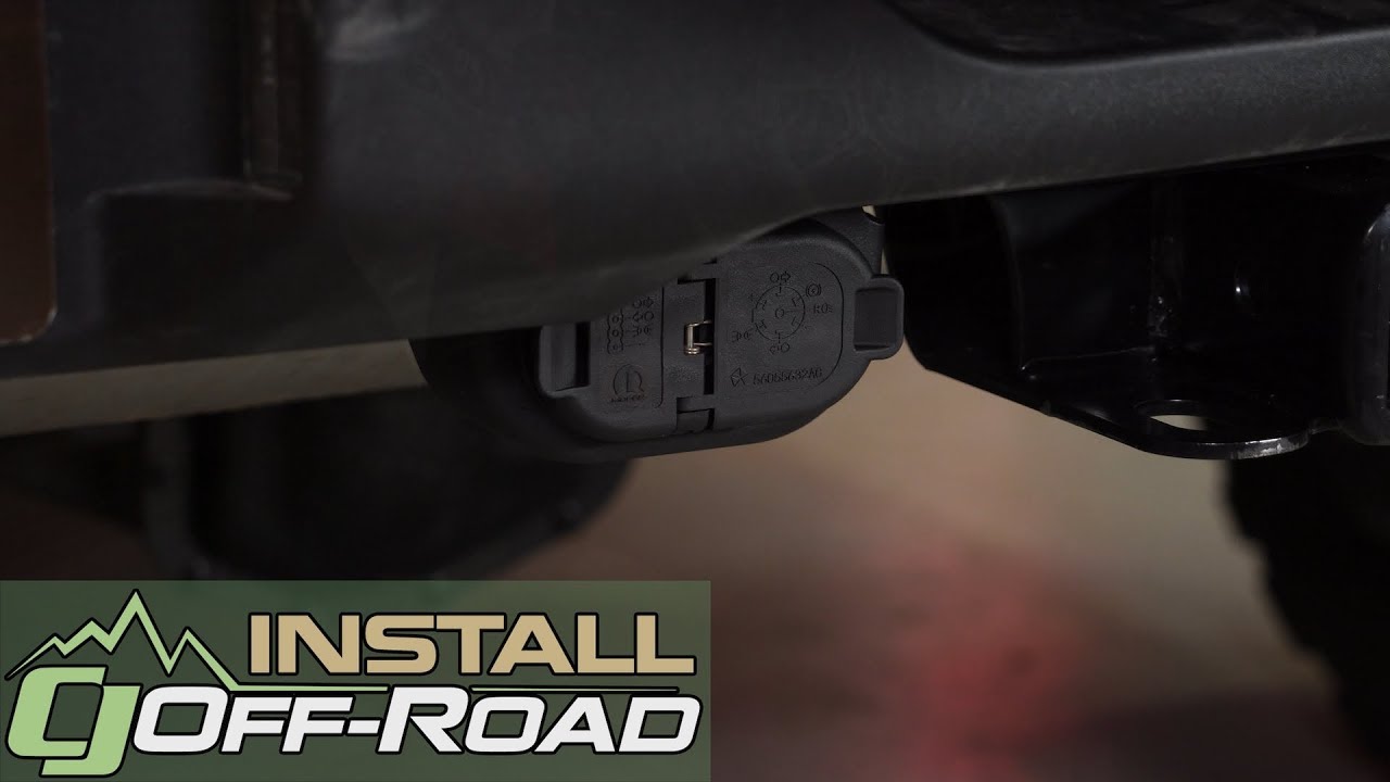 2018 Jeep Wrangler JL gets tow ready: Mopar 7-Way Trailer Wiring Harness Install
