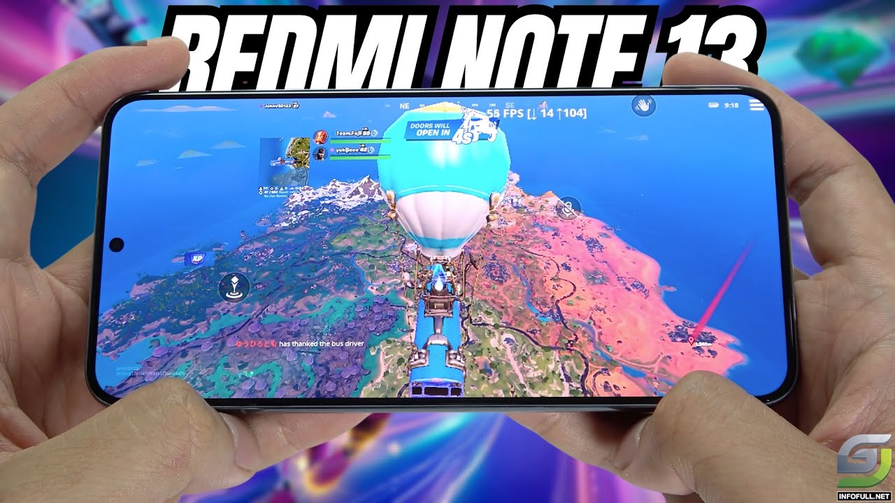 Xiaomi Redmi Note 13 Fortnite Mobile Gameplay Update | Snapdragon 685