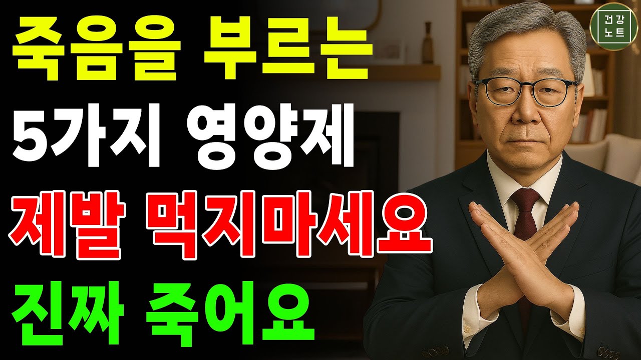 30년차 내과 전문의 양심 고백! 절대 먹지 말아야 할 건강보조식품 5가지ㅣ약사가 말 안 해주는 진실ㅣ삶의지혜ㅣ노후건강｜오디오북