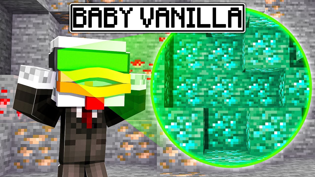 MIO FIGLIO HA USATO GLI HACK SU MINECRAFT - BABY VANILLA