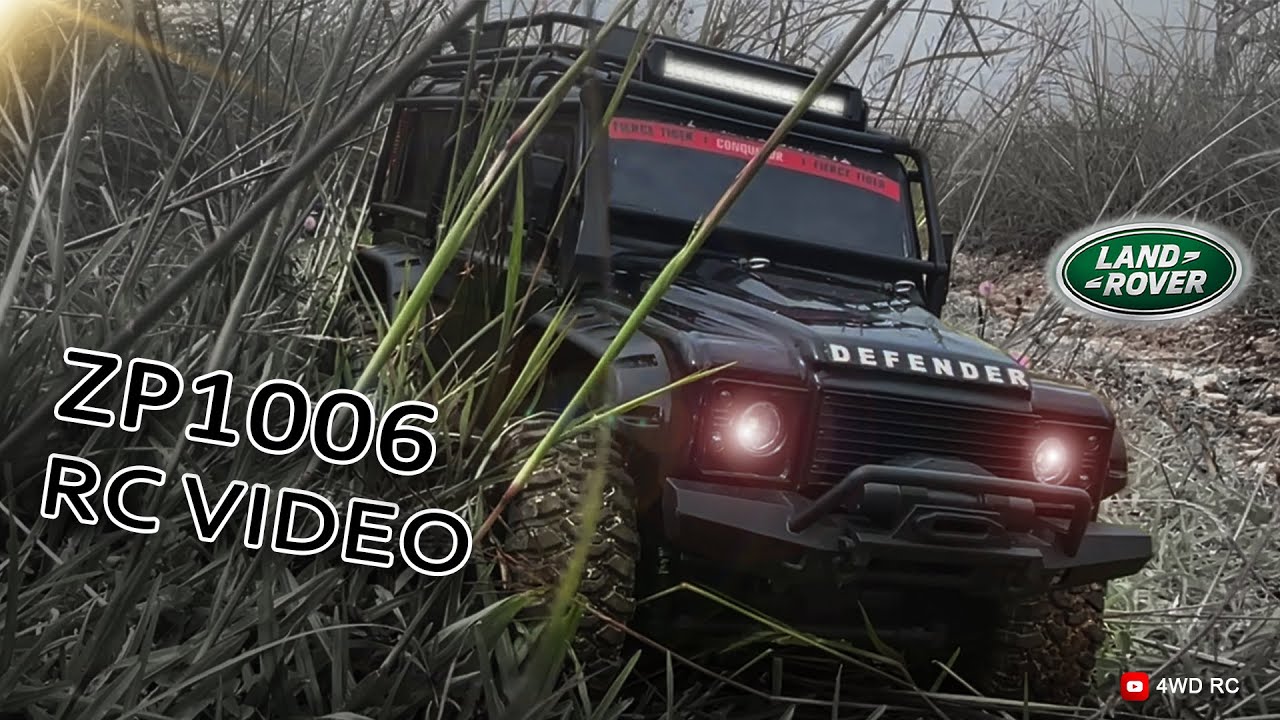 This 1/10 Scale Defender Is Next Level Insane #rc #slrc #4wdrc