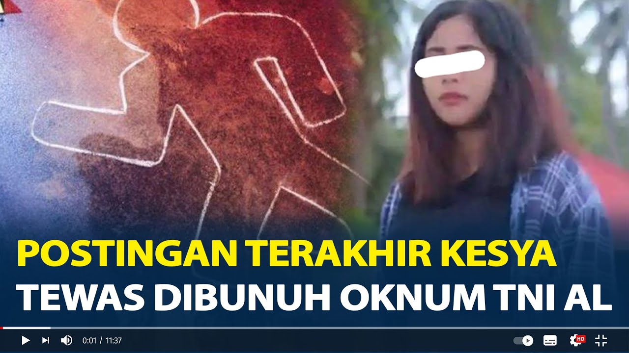 Postingan Terakhir Kesya Lestaluhu Sebelum Tewas Dibunuh Oknum TNI AL Tulis Soal Rindu dan Kepergian