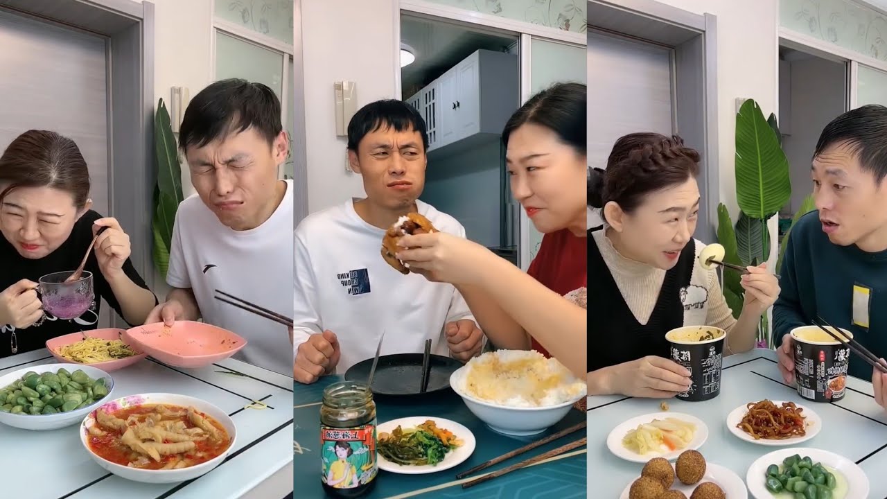 Trending 🔥 Funny Husband Wife Yummy Food Eating Challenge||Prank 😂🤫||Comedy 🤣🤣