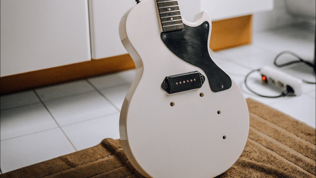 Building a Les Paul Junior - Billie Joe Armstrong / Green Day replica “Whitey”