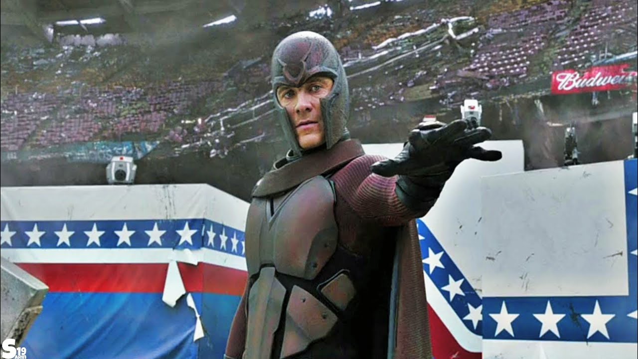 Magneto vs Wolverine - Fight Scene. | X-Men : Days of Future Past (2014)