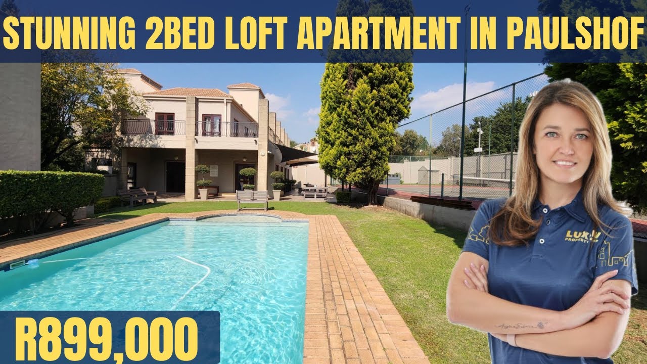 PRICED TO GO! | R899,000 Loft Apartment | 2 Bed + Loft | Stunning Views | Paulshof