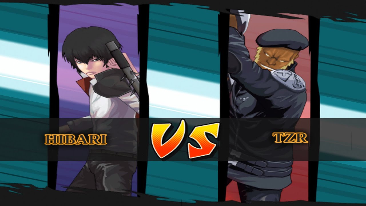Hibari vs TZR - Katekyō Hitman Reborn! Kindan no Yami no Delta