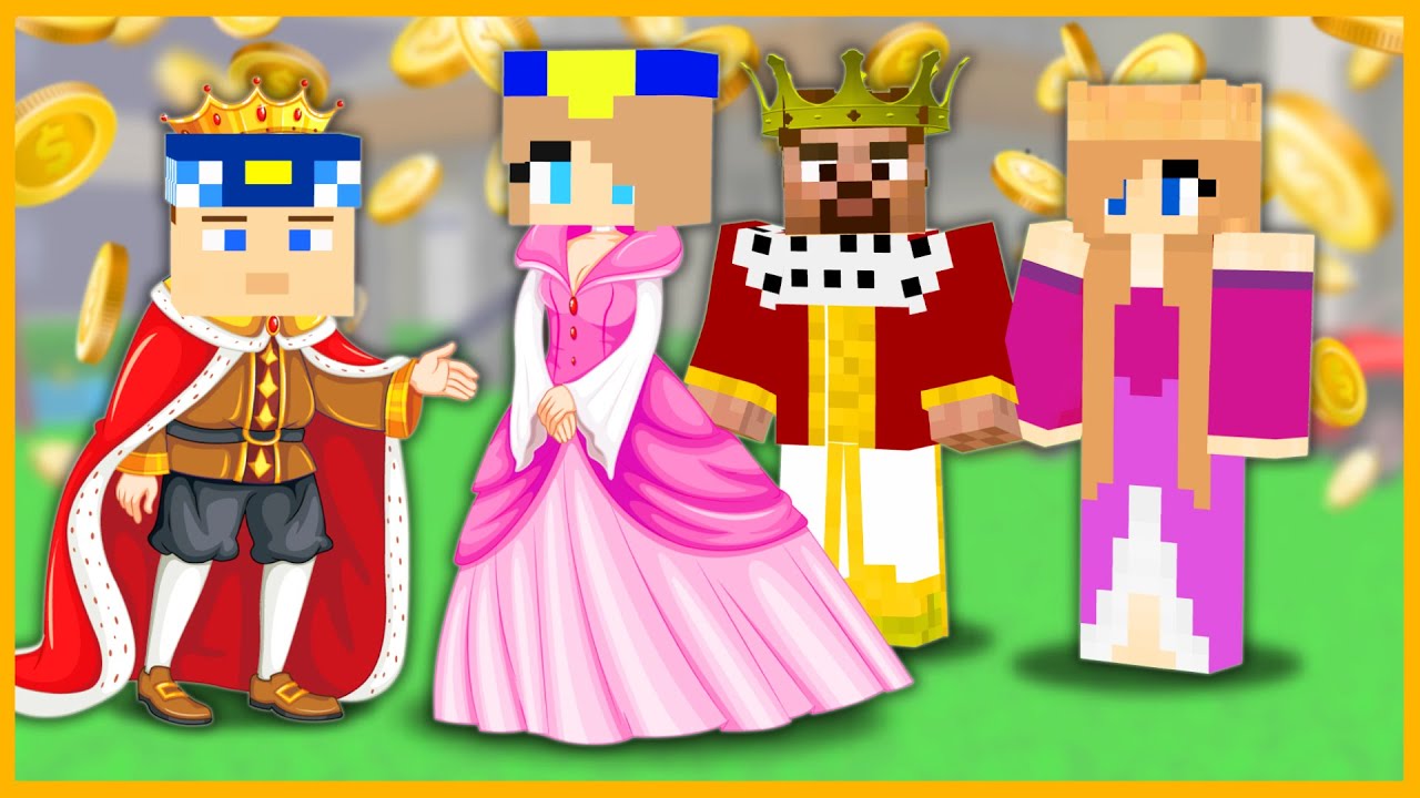 ŞEHİRDEKİ HERKES KRAL OLDU FİLMİ! 👑 - Minecraft ZENGİN FAKİR HAYATI