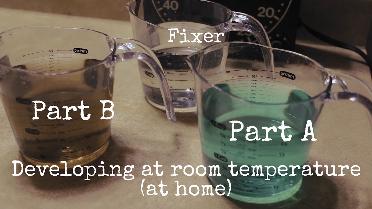 Diafine Developer: How to develop film at home at room temperature – high contrast B&W