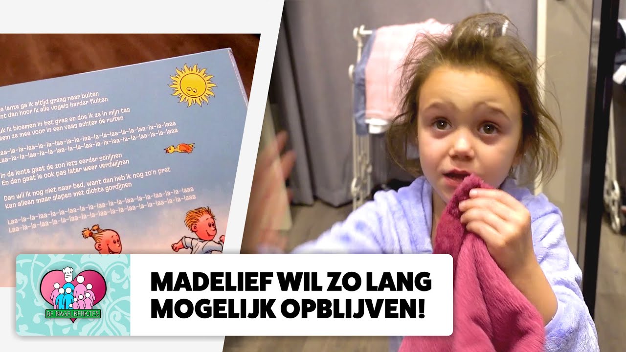 MADELIEF IS KONINGIN TREUZELTECHNIEK TIJDENS AVONDROUTINE! - De Nagelkerkjes #429