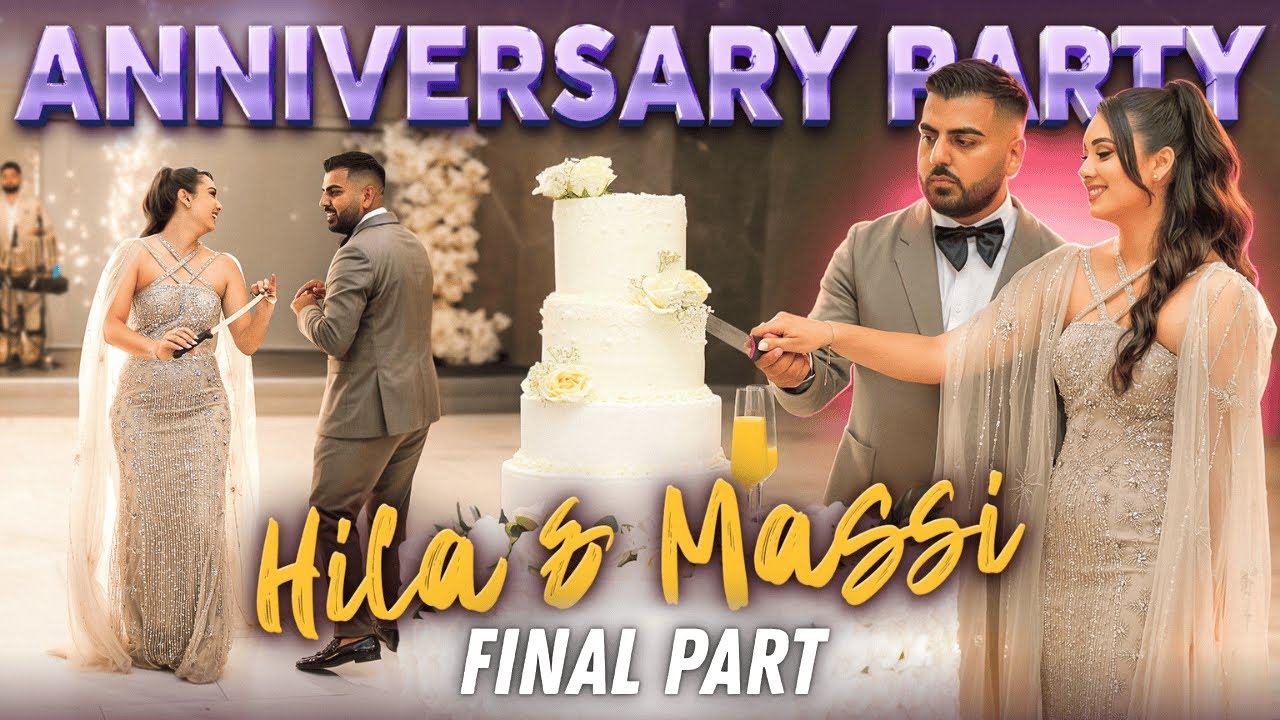 Best Family Party! Wedding Anniversary Party Final Part  | قسمت آخر سالگرد اول | Hilaamassi vlog 233