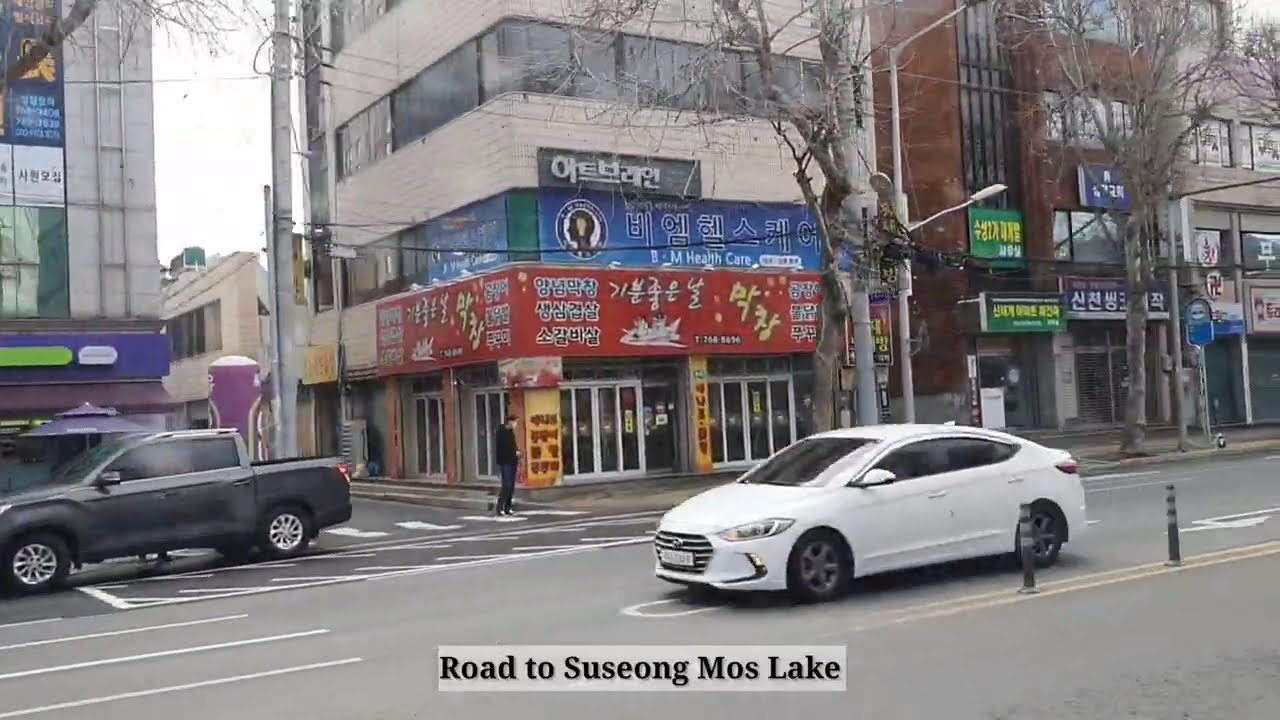 Korean Roads - The Road to Suseong  Lake 2021