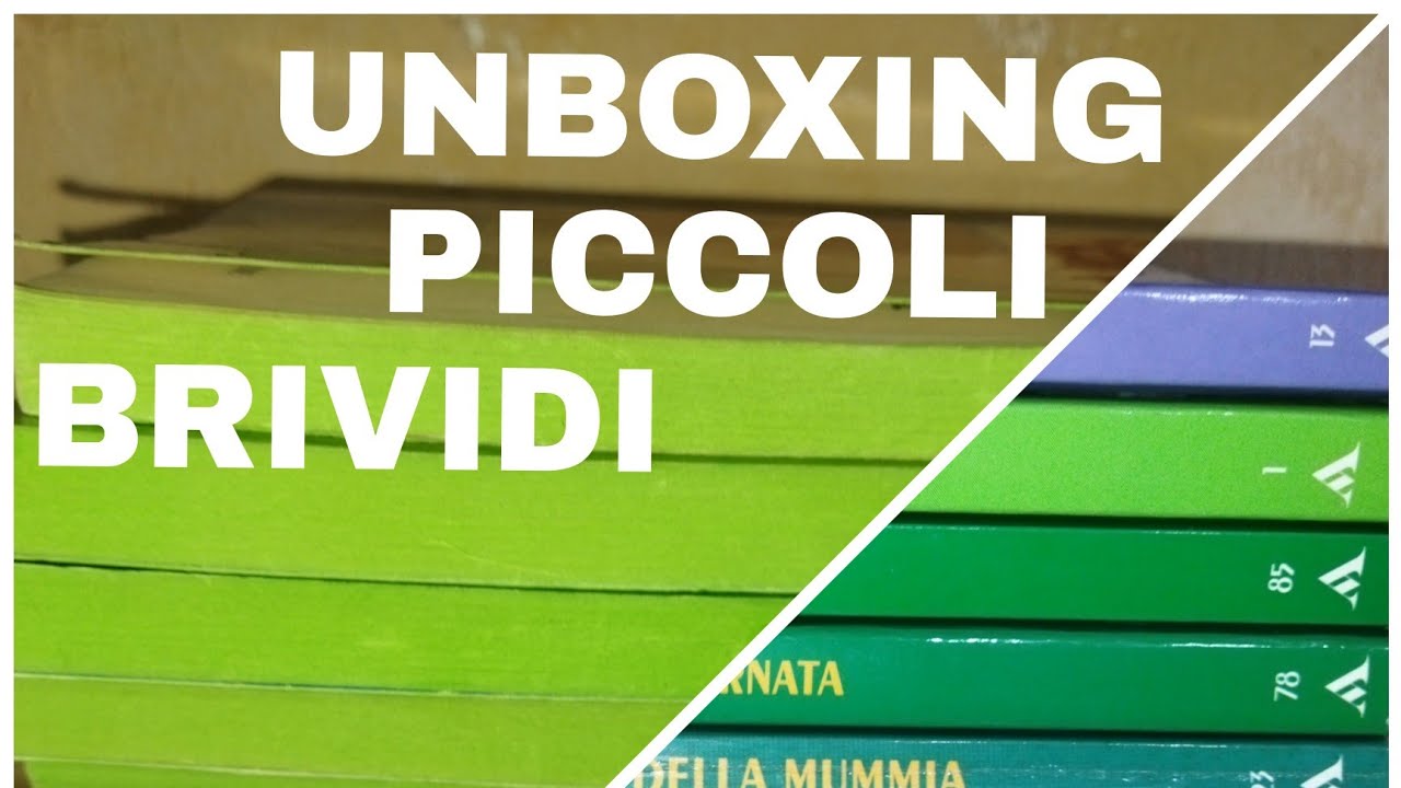 UNBOXING PICCOLI BRIVIDI 🟢🟩☠️ E VEDIAMO SE SI TROVA QUALCHE PRIMA EDIZIONE E ADESIVI