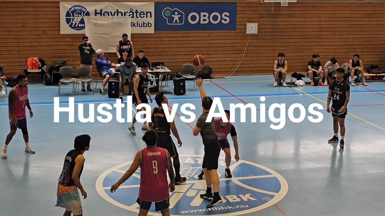 Hustla vs Amigos / Hustla basketball tournament season 2 / Furusethallen, Oslo Norway