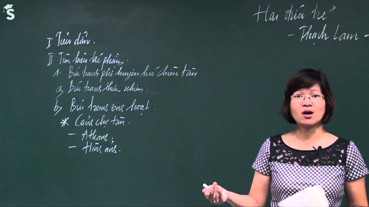 Hai đứa trẻ Thạch Lam -  Ngữ Văn 11 - Cô Phạm Thị Thu Phương