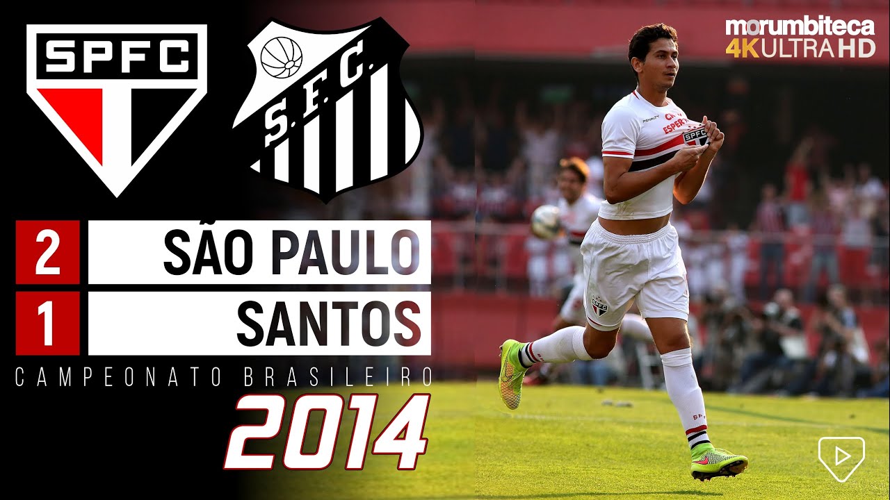 São Paulo 2x1 Santos - 2014 - PATO, KAKÁ E GANSO DÃO SHOW NO SANSÃO E TRICOLOR VENCE CLÁSSICO!