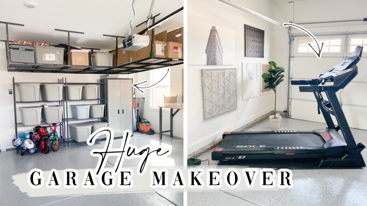 *EPIC* GARAGE MAKEOVER | ROOM TRANSFORMATION
