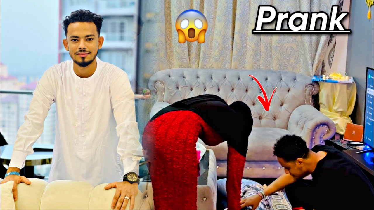 PRANK NAFSADIISA AYA HALIS GASHAY KADIB MARKII……🥹