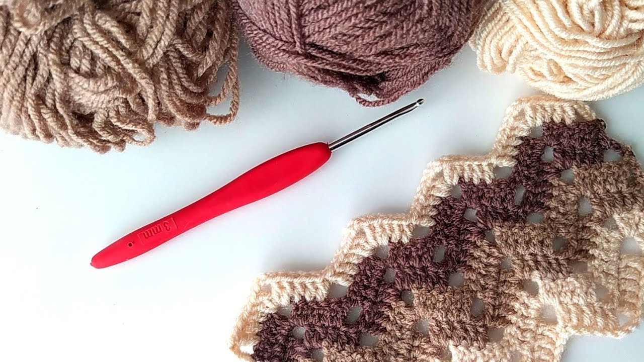 This crochet stitch is a work of art. Don't be late to try it.