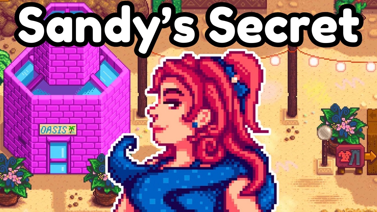 СКРЫТАЯ история Сэнди из Stardew Valley