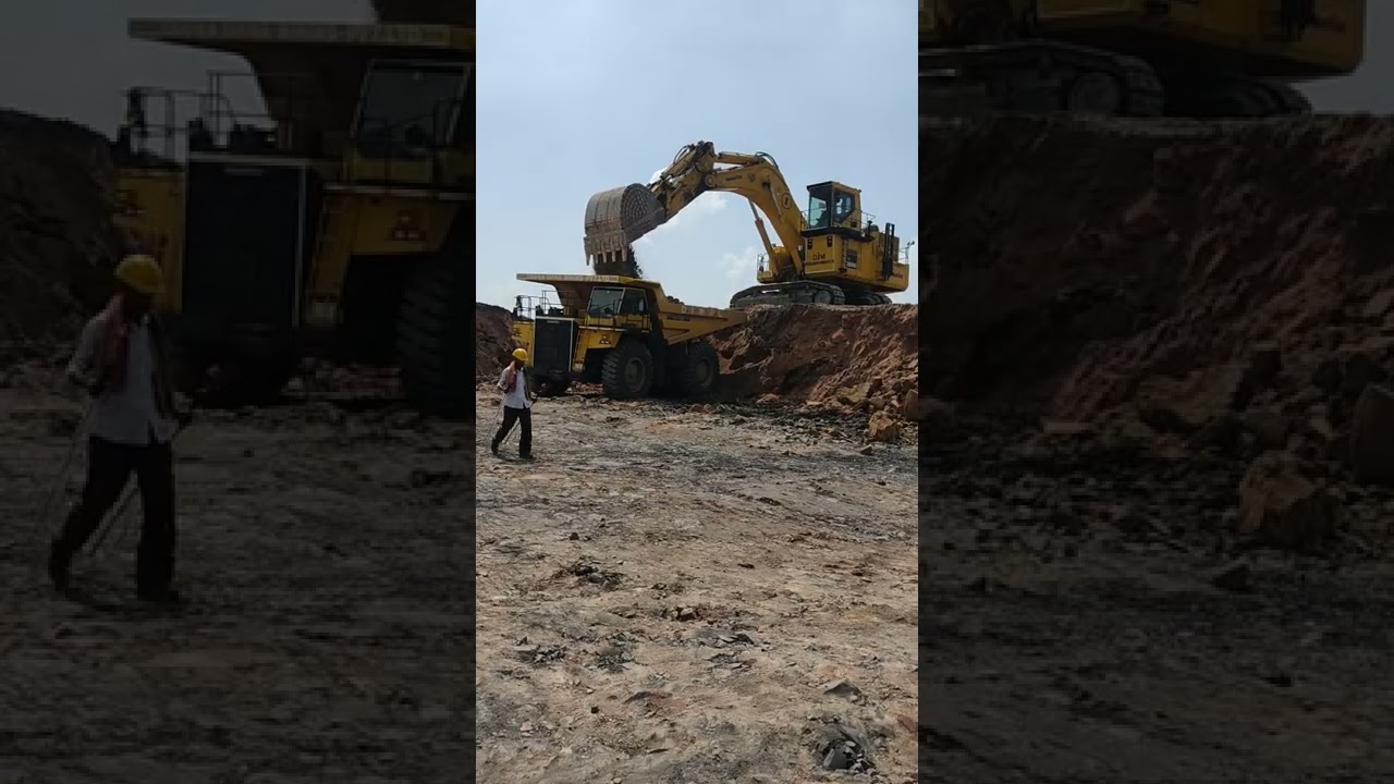 KOMATSU PC 2000... TALABIRA COAYL MINES KHINDA ODISHA