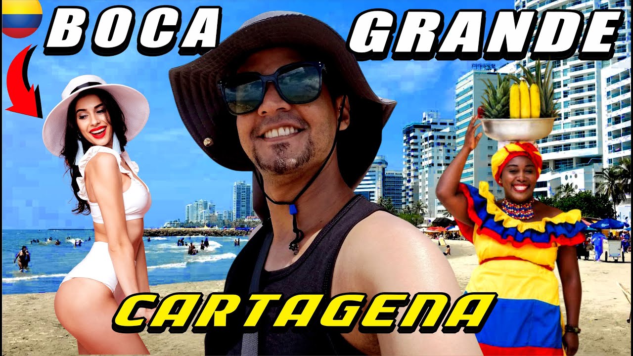NO Vengas a CARTAGENA 🇨🇴 Sin ANTES Saber Esto!!! - Boca Grande La Playa Más Visitada @PorAquiAlex