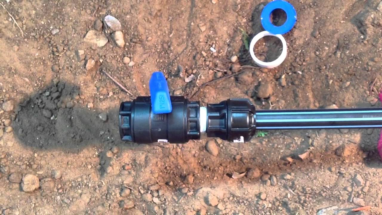How to install a Philmac PN16 Poly Ball Valve