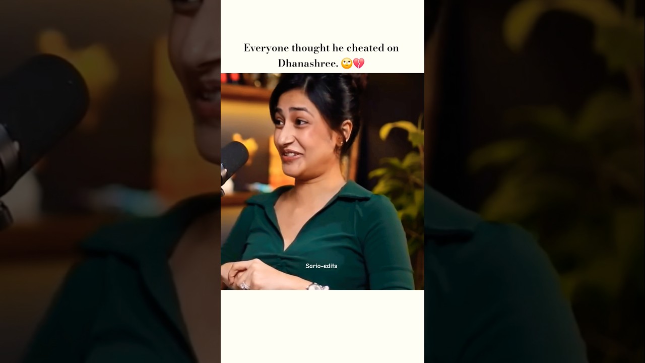 This says it all ❗️🤯 | #yuzvendrachahal #dhanashreeverma #podcast #shorts #shortfeed #love