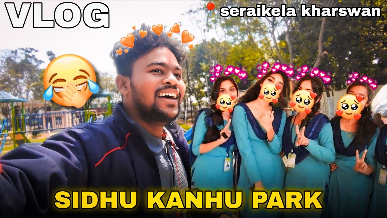 सिधु - कान्हू  Park Seraikela 🏞️😍 | Nitin Vlogs 29 | 51/365  vlog 🔥 #seraikela 
