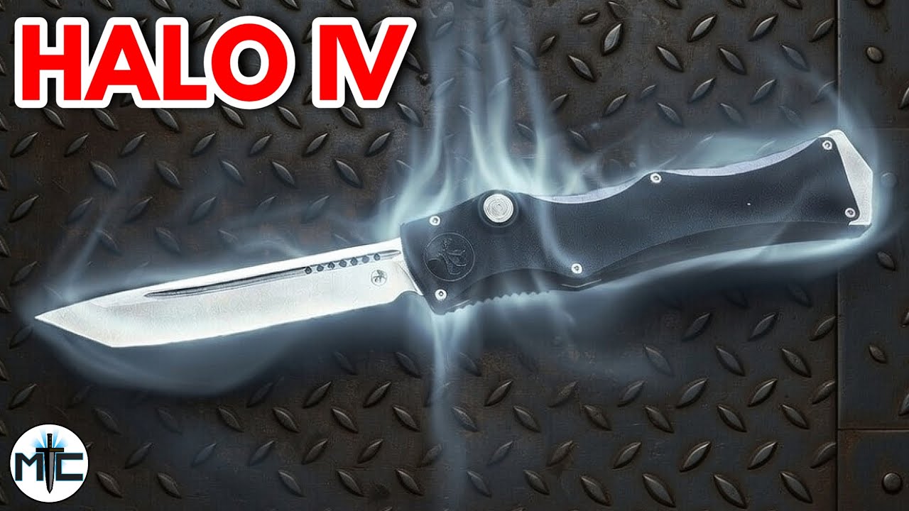 The LEGENDARY Microtech Halo IV Single Action OTF Knife - Overview and Review 