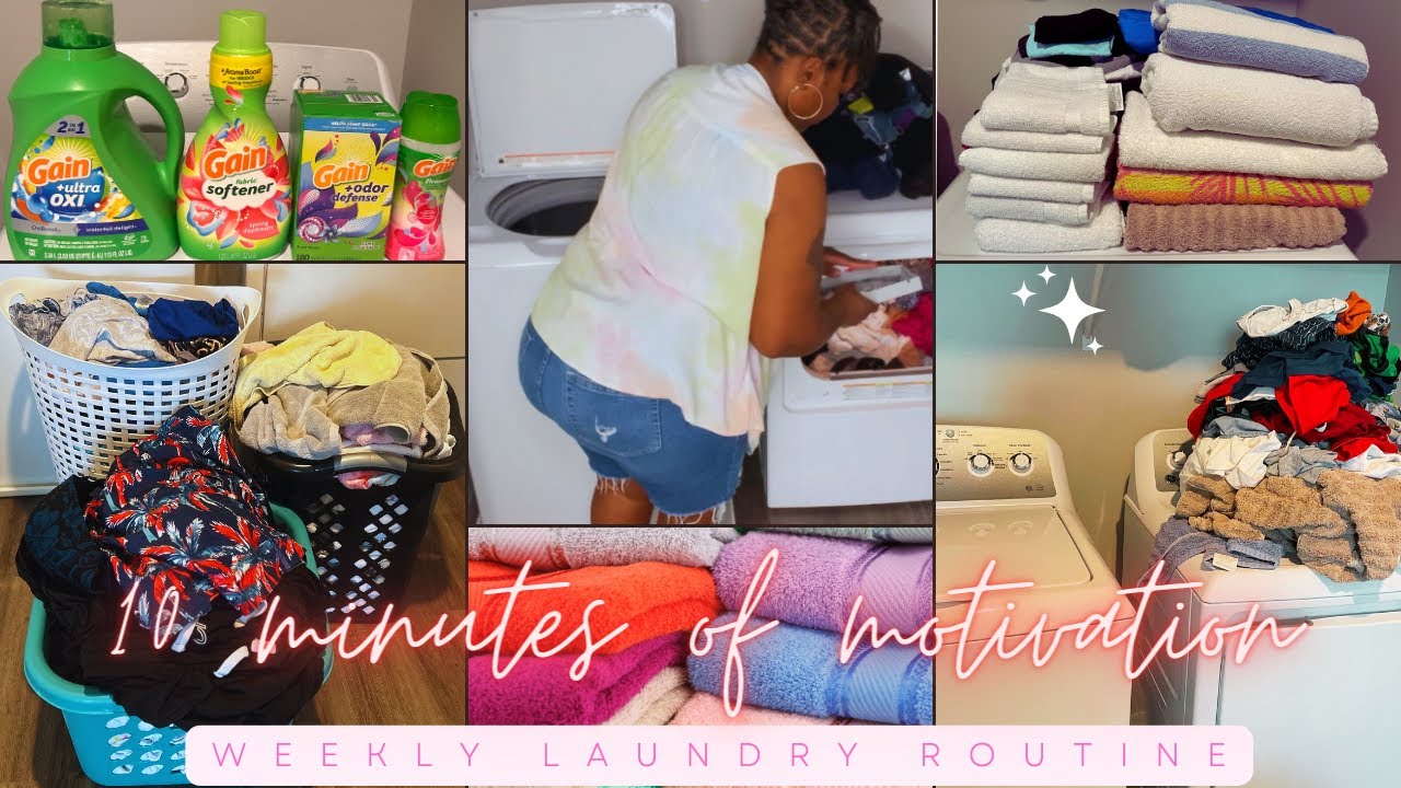 Сделайте всё возможное: еженедельная стирка для большой семьи 🧺👕