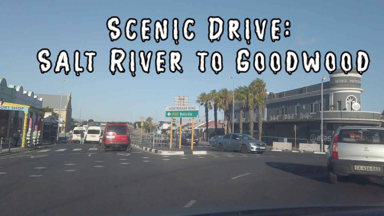 Relaxing Coastal Drive: Salt River to Goodwood, Cape Town 4K