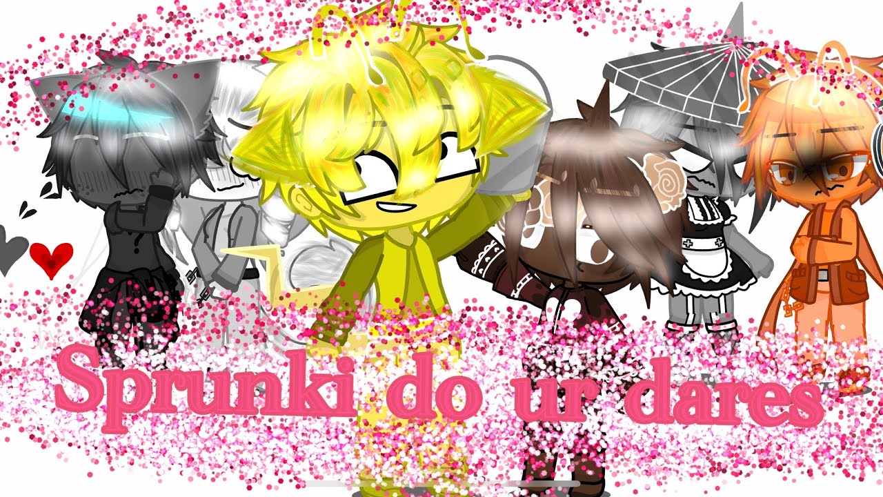 SPRUNKI DO YOUR DARES!!!(finally finished🥲😅)