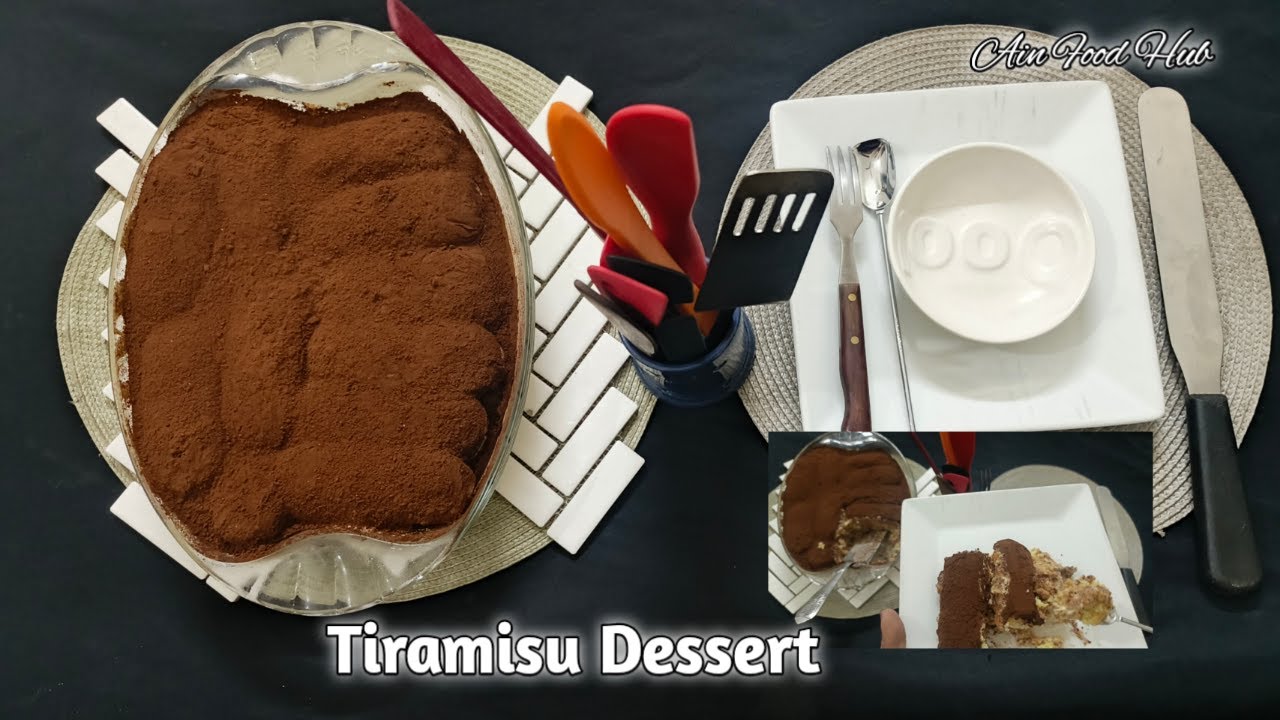 Tiramisu Italian Dessert Quick And Easy Homemade Recipe By Ain Food Hub|Homemade Mascarphone Cheese