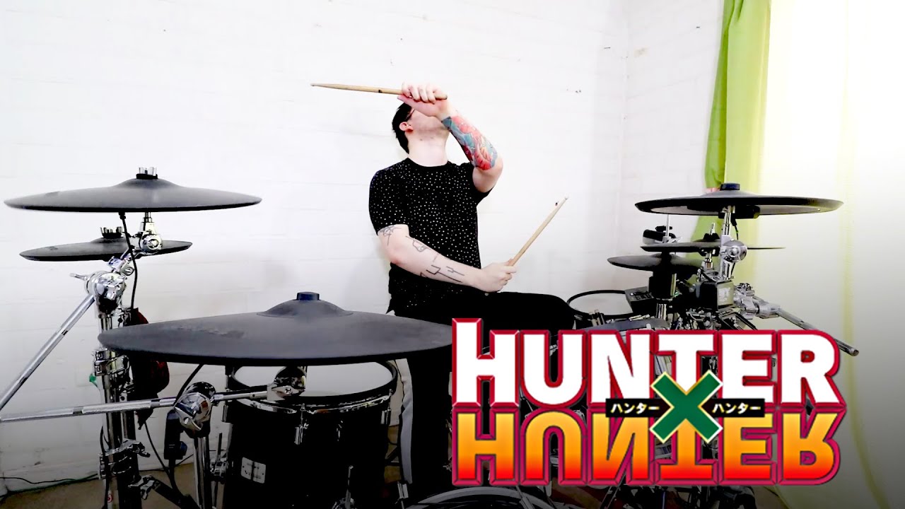 Masatoshi Ono - departure! (HUNTERxHUNTER OP Full) (Drum Cover)