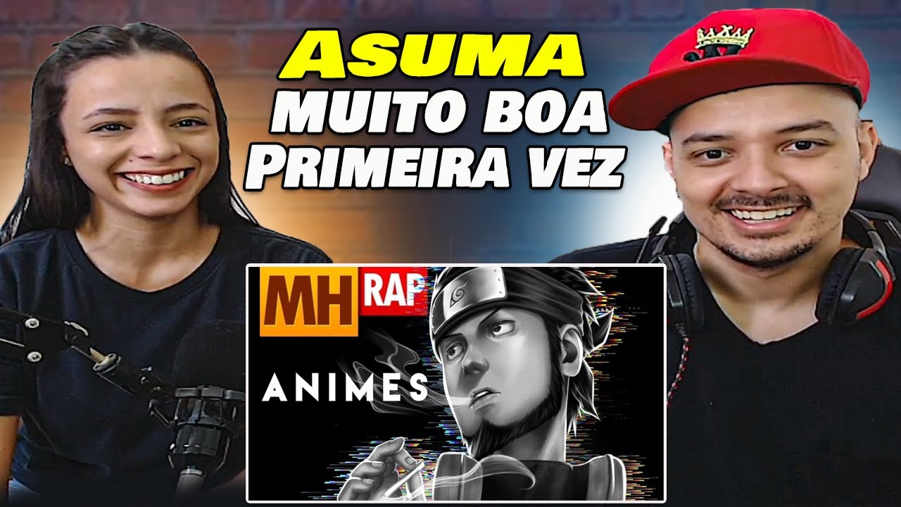 VIBE ASUMA 🚬 (Animes) Prod. MK e Sidney Scaccio | MHRAP [ REACT WALLZITU E CAMILA ]