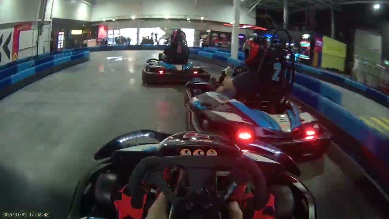 Go karting again, race2