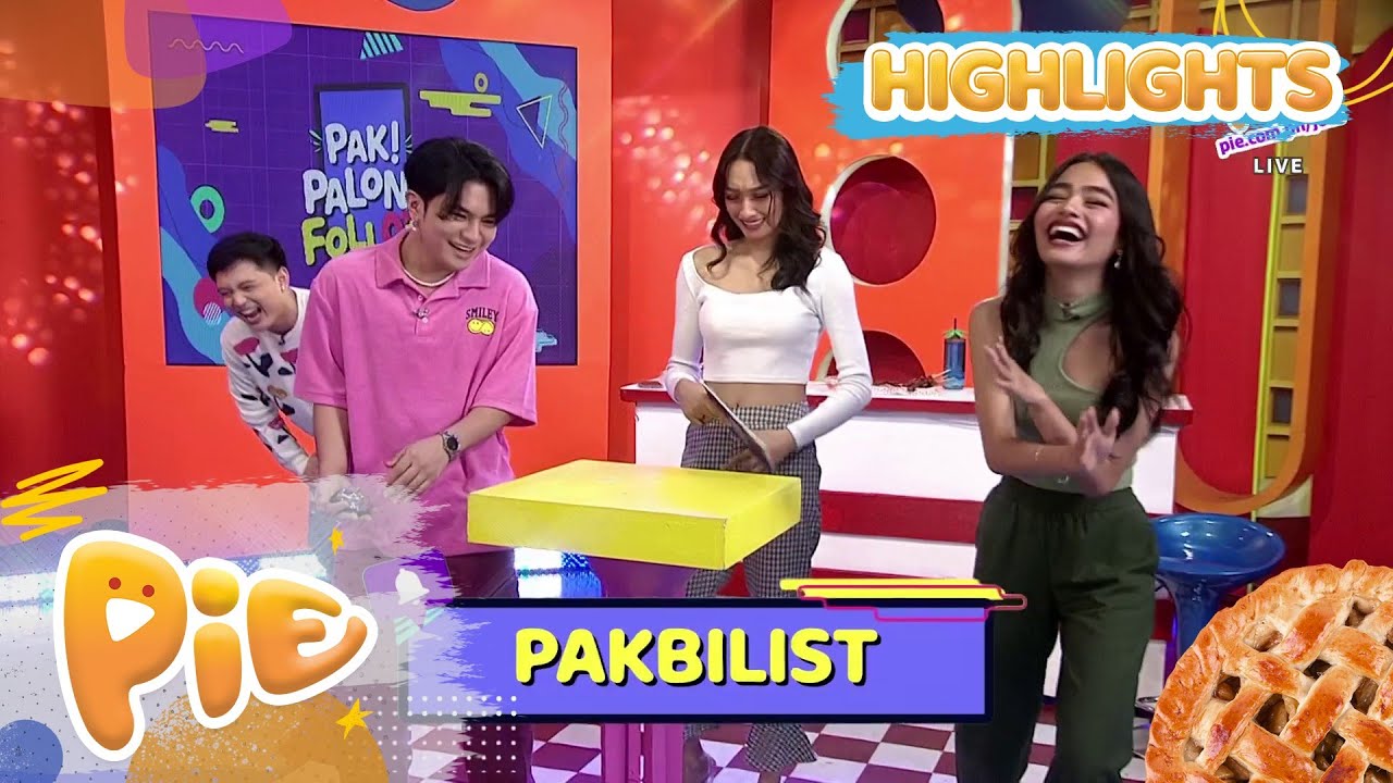 Reign, Gelo, Vivoree at Jeremy naglaro ng PAKBILIST | PAK! PALONG FOLLOW | PIE Channel