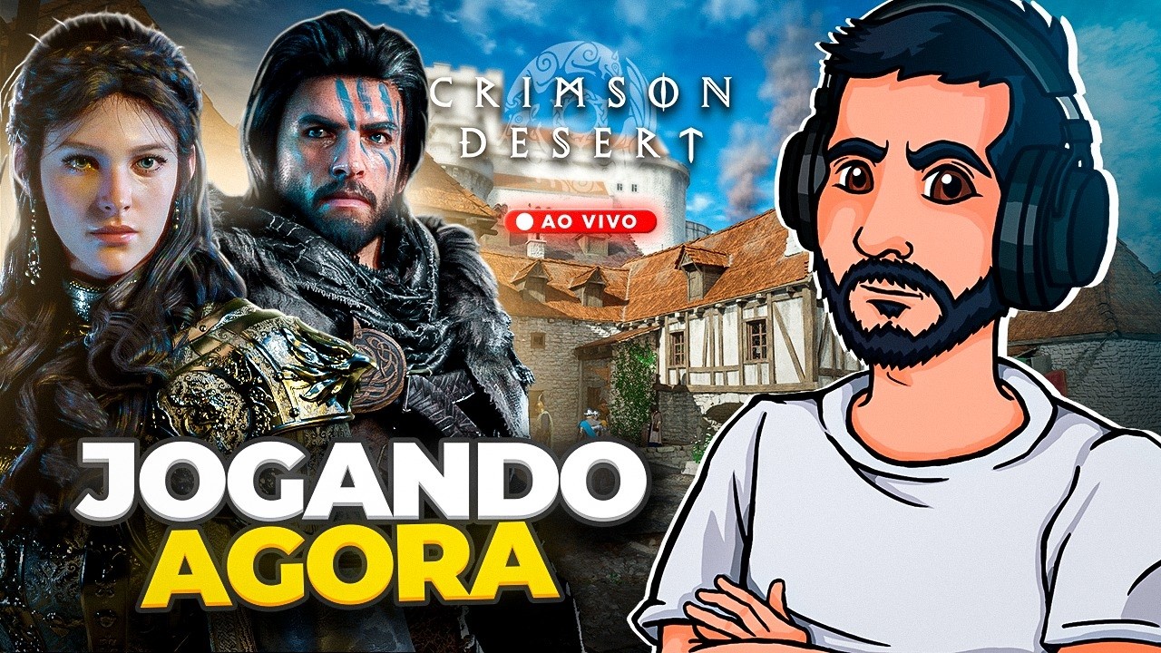 CRIMSON DESERT AGORA / ASSISTA GRÁTIS NA KICK / APOIE QUEM NÃO FEZ O L TORNE-SE MEMBRO POR R$2.99