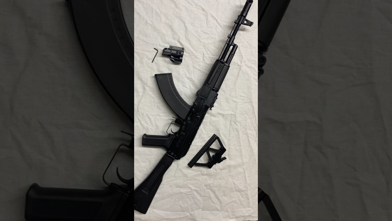 Страйкбольный привод Ак 74м / 103 от Cyma CM040 #shorts #airsoft #eft #cod #tarkov