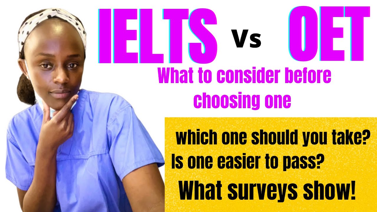 CHOOSING BETWEEN IELTS AND OET EXAMS FOR UK || overseas nurses UK @NicyWangui