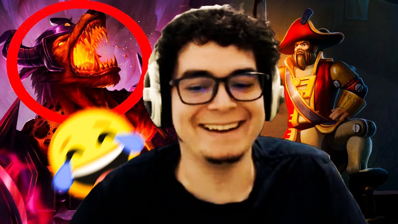 O NASUS N&Atilde;O RESPEITOU O HYDRO TRYHARD!! (hydrogen clips)