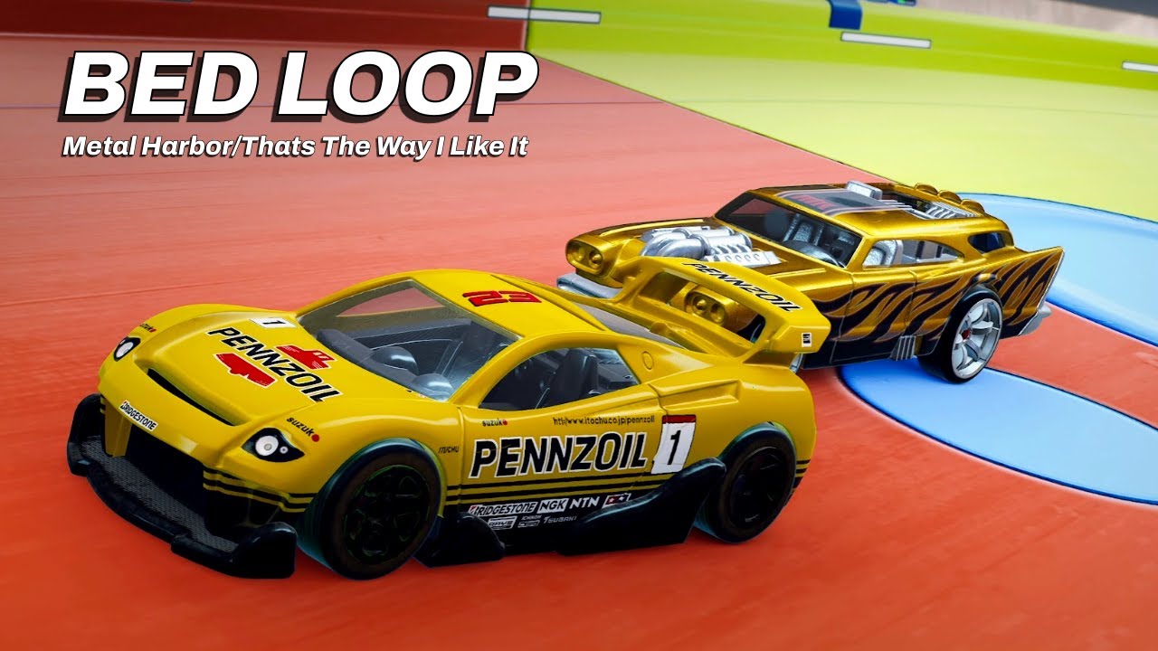 Hot Wheels Unleashed 2 Gameplay: Bed Loop Pennzoil Livery