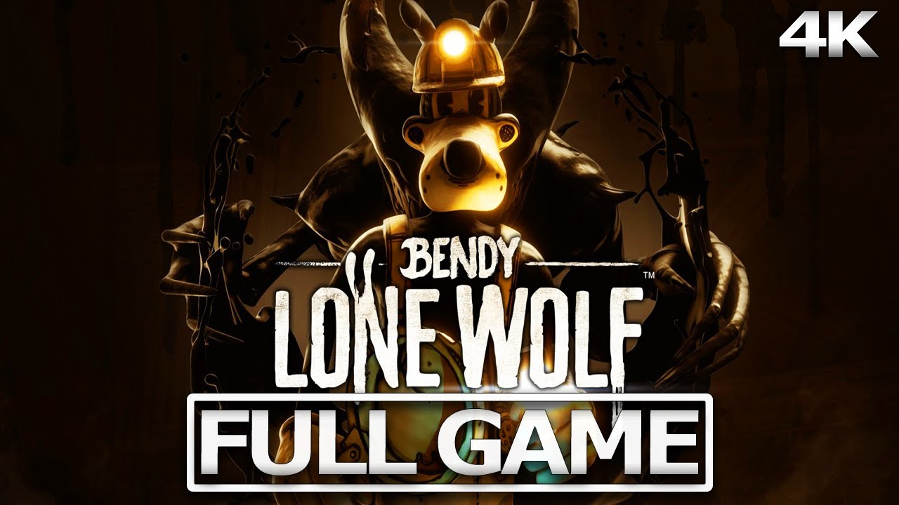 BENDY LONE WOLF Full Gameplay Walkthrough / No Commentary【FULL GAME】4K 60FPS Ultra HD